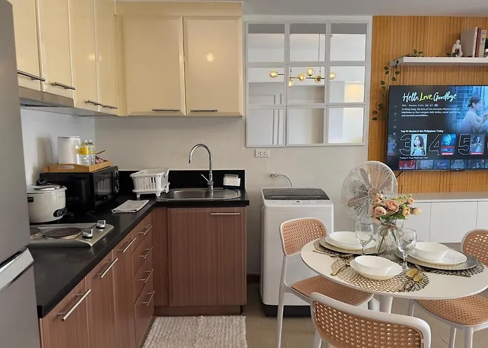 Apartamento Chic Staycation With Balcony,few Step In Venice Mall Manila